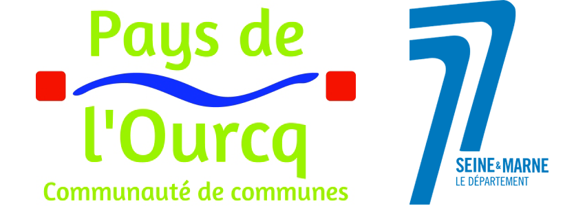 Logo Communauté du Pays de l'Ourcq, logo Seine et Marne