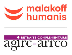 logo Malakoff Humanis+Agirc arrco logo vertical
